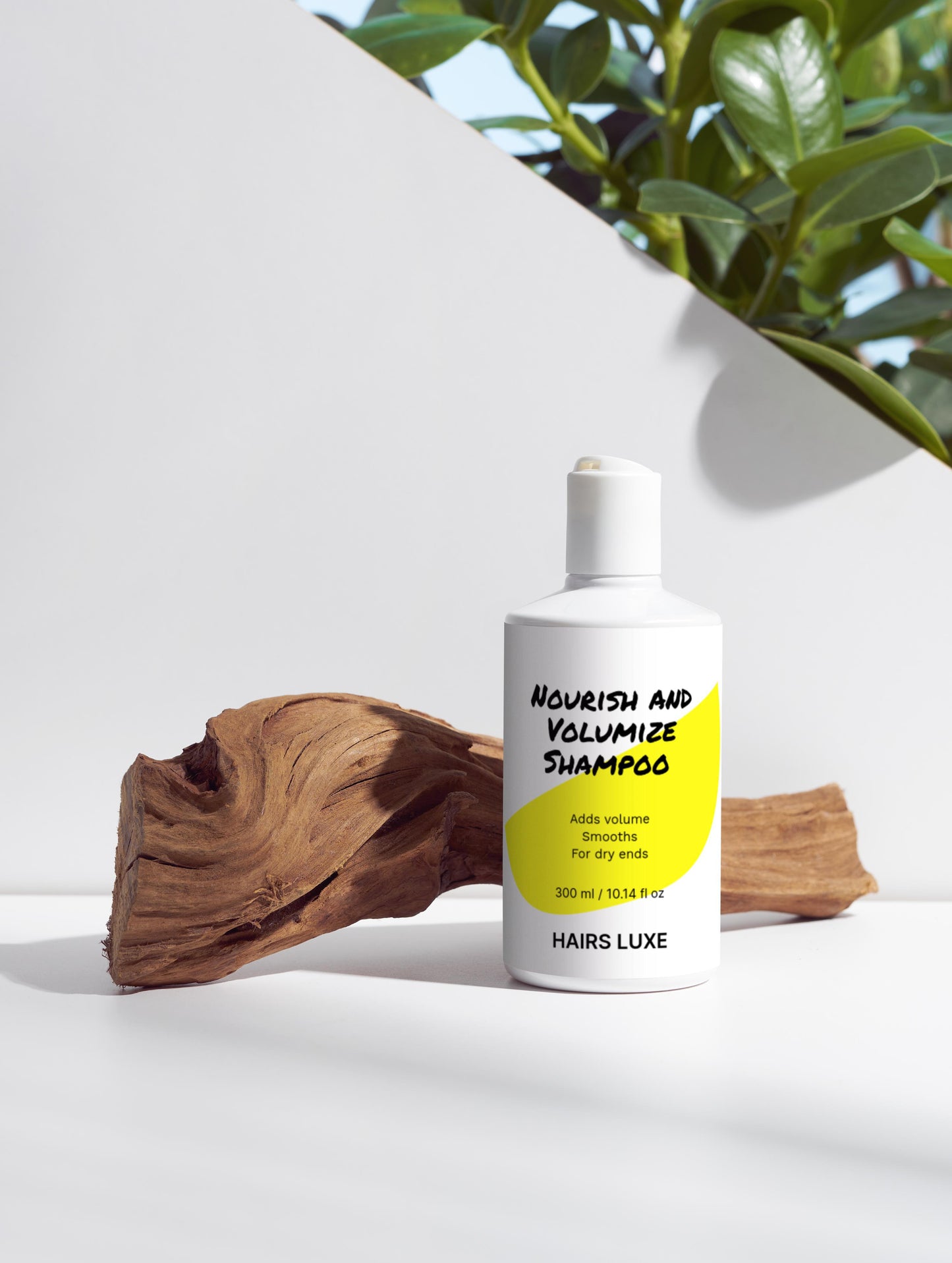 Champú nutritivo y voluminizador